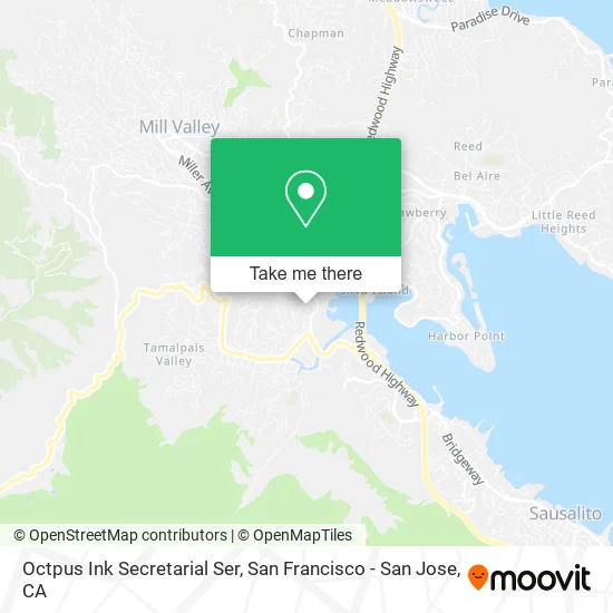 Octpus Ink Secretarial Ser map