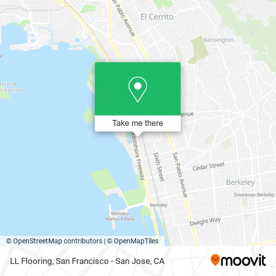 Mapa de LL Flooring