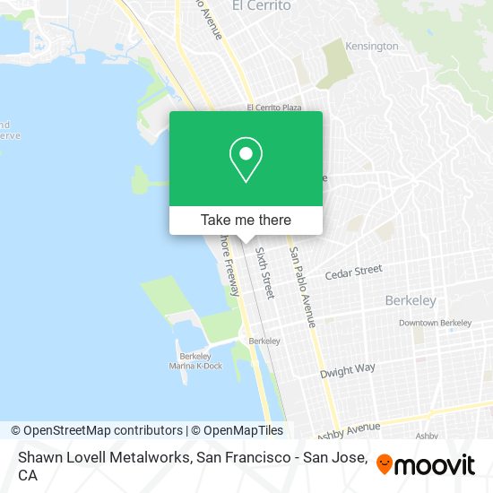 Mapa de Shawn Lovell Metalworks