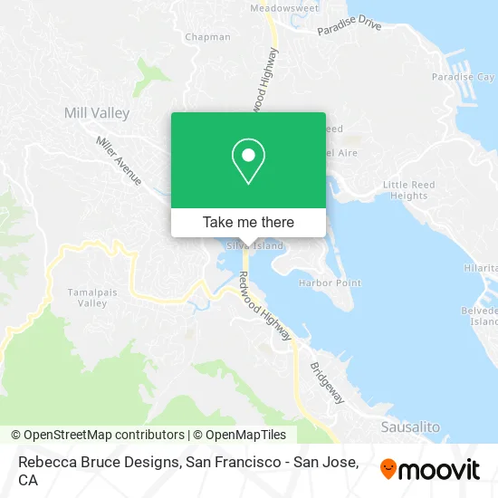 Mapa de Rebecca Bruce Designs