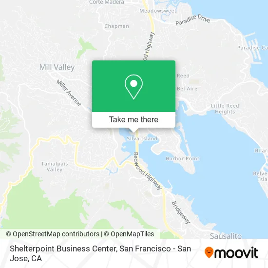 Mapa de Shelterpoint Business Center