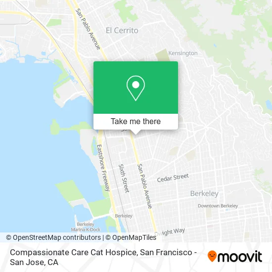 Mapa de Compassionate Care Cat Hospice