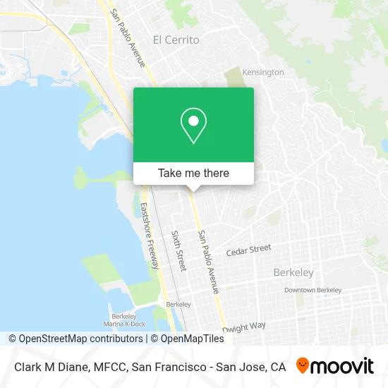 Clark M Diane, MFCC map