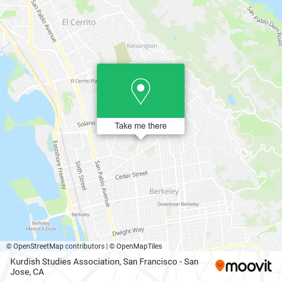 Mapa de Kurdish Studies Association