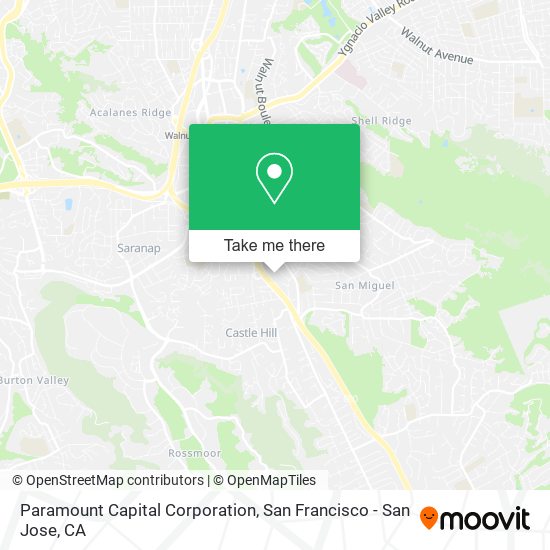 Paramount Capital Corporation map