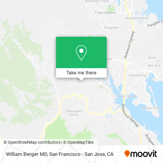 Mapa de William Berger MD