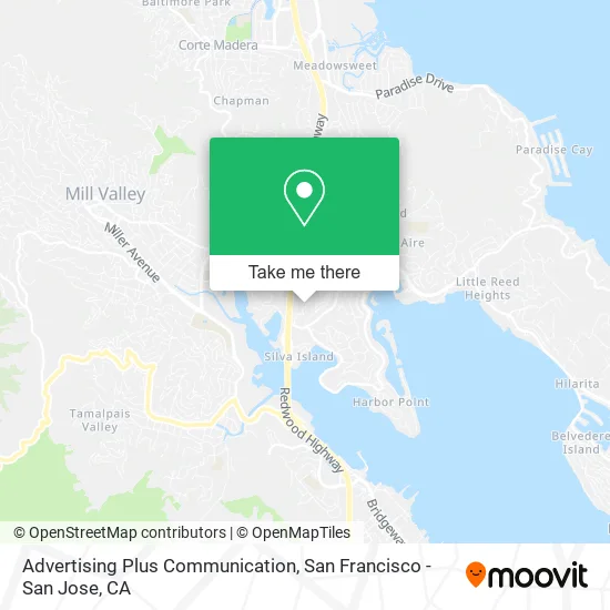 Advertising Plus Communication map