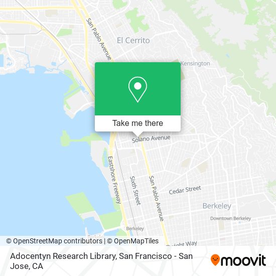 Adocentyn Research Library map