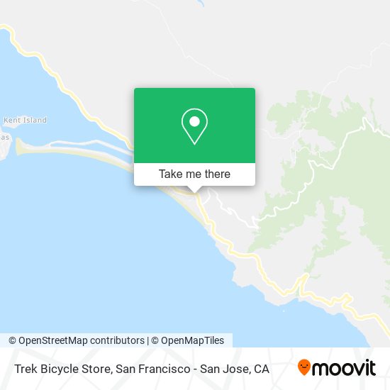 Trek Bicycle Store map