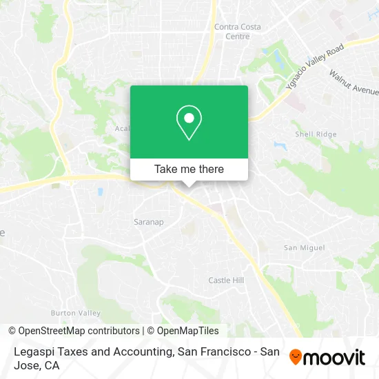 Legaspi Taxes and Accounting map