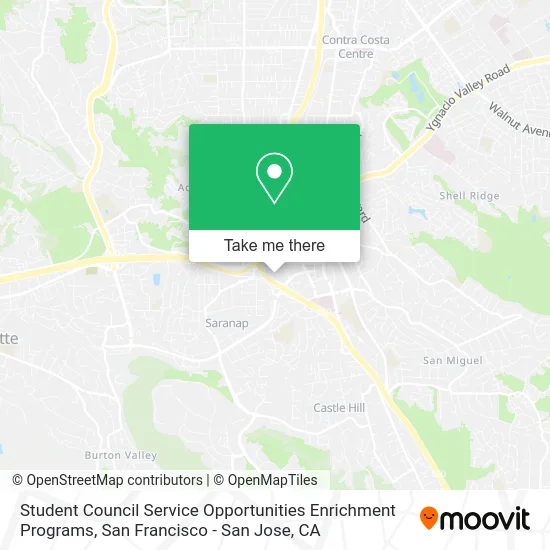 Student Council Service Opportunities Enrichment Programs map