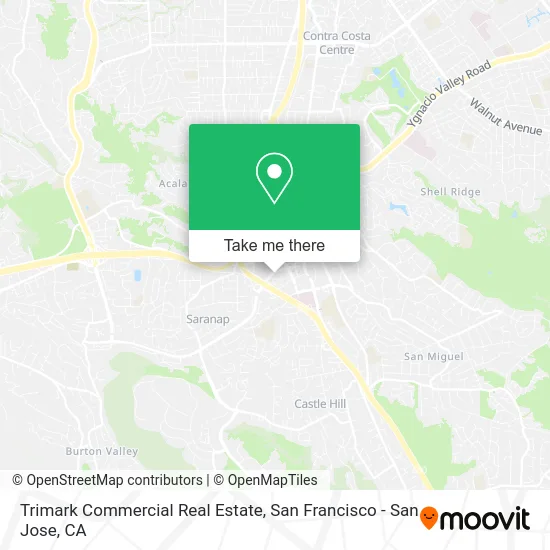 Trimark Commercial Real Estate map