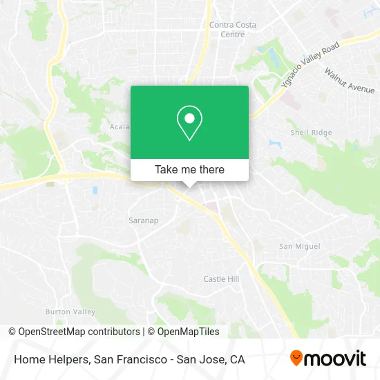 Home Helpers map