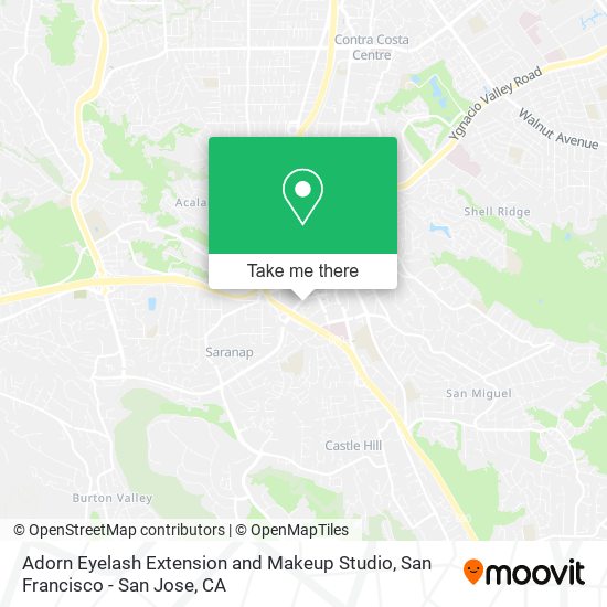 Adorn Eyelash Extension and Makeup Studio map