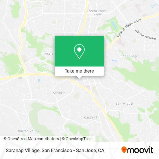 Saranap Village map