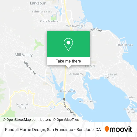 Randall Home Design map