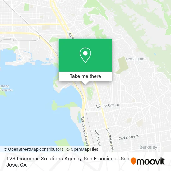 123 Insurance Solutions Agency map