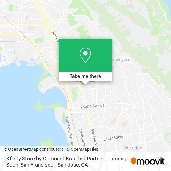 Xfinity Store by Comcast Branded Partner - Coming Soon map