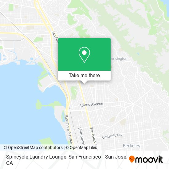 Mapa de Spincycle Laundry Lounge