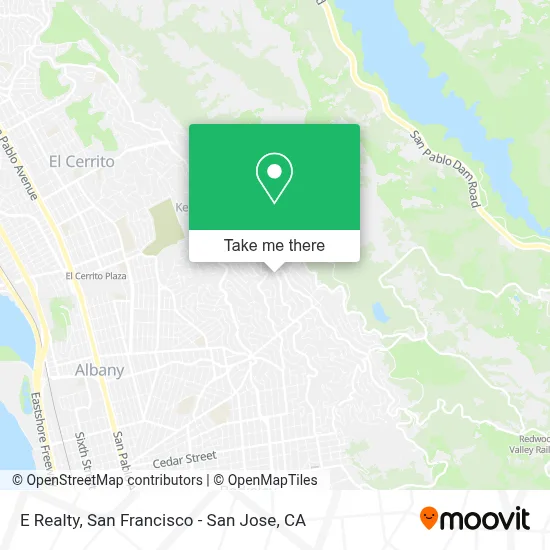 E Realty map