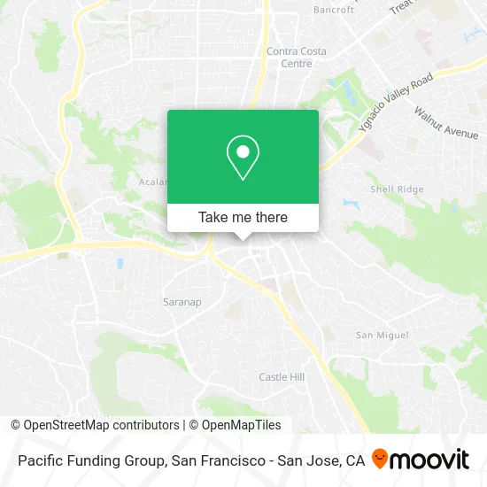 Pacific Funding Group map