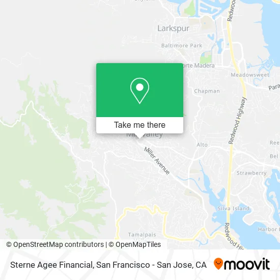 Mapa de Sterne Agee Financial