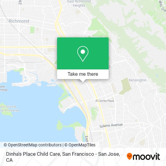 Dinha's Place Child Care map