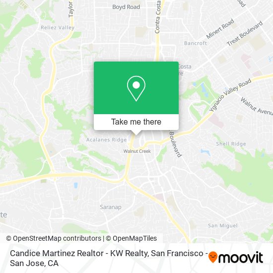 Mapa de Candice Martinez Realtor - KW Realty