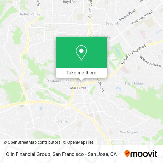 Olin Financial Group map