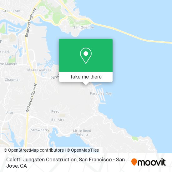 Mapa de Caletti Jungsten Construction
