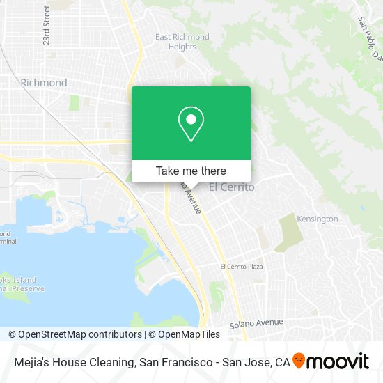 Mapa de Mejia's House Cleaning