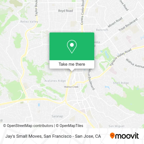 Jay's Small Moves map