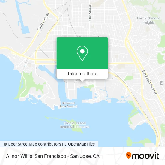 Mapa de Alinor Willis