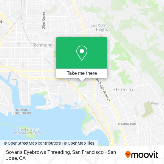 Mapa de Sovan's Eyebrows Threading