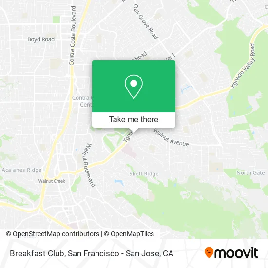 Mapa de Breakfast Club