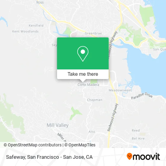 Mapa de Safeway