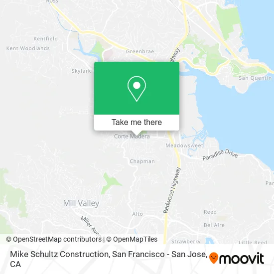 Mapa de Mike Schultz Construction