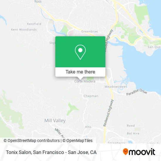 Mapa de Tonix Salon