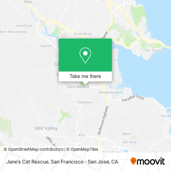 Mapa de Jane's Cat Rescue