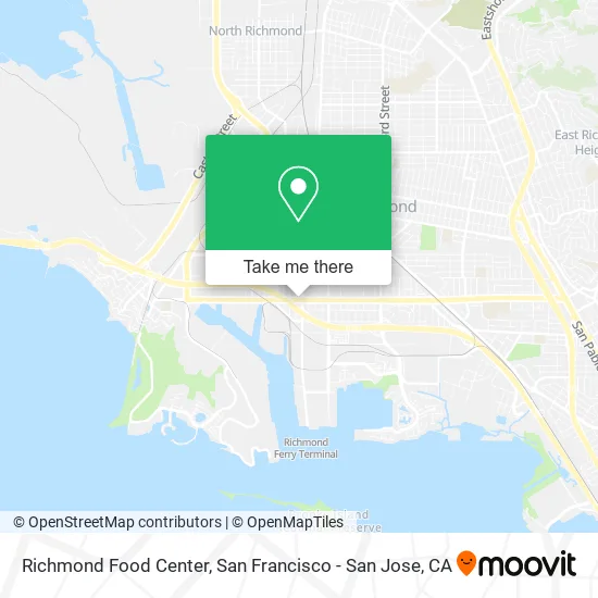 Mapa de Richmond Food Center