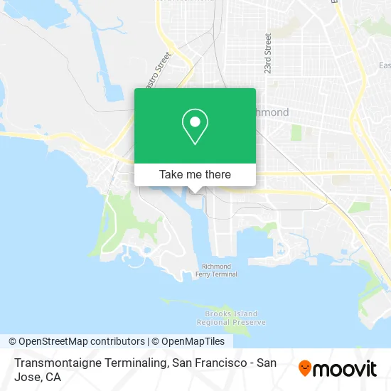 Transmontaigne Terminaling map