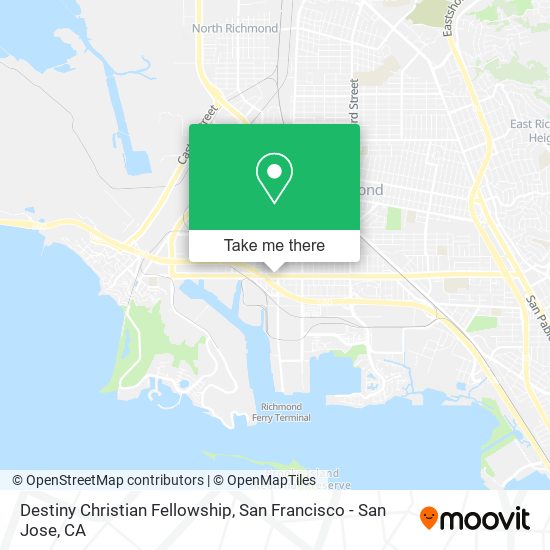 Mapa de Destiny Christian Fellowship