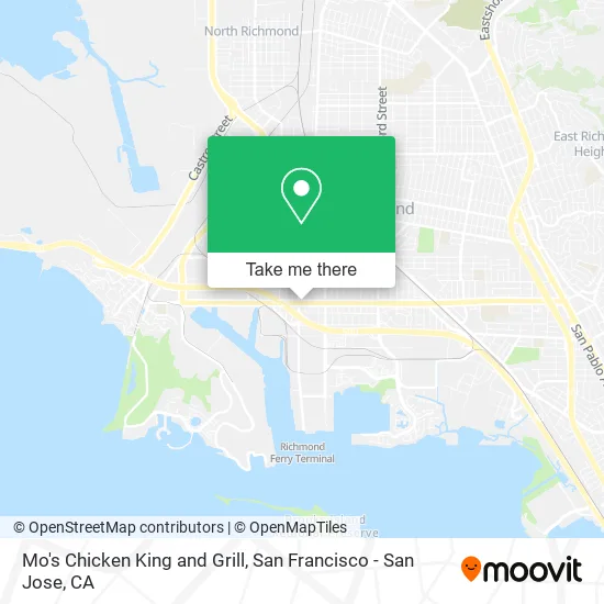 Mapa de Mo's Chicken King and Grill
