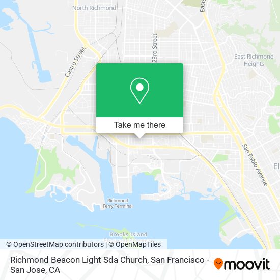 Richmond Beacon Light Sda Church map