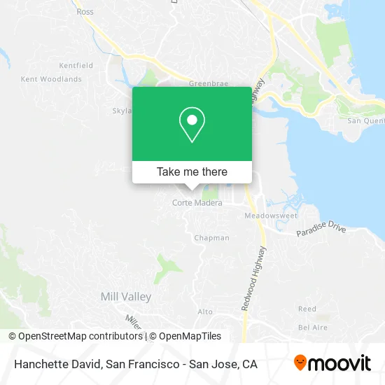 Mapa de Hanchette David