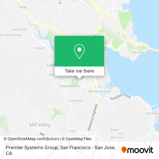 Mapa de Premier Systems Group