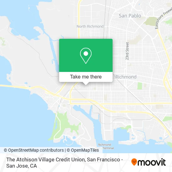 Mapa de The Atchison Village Credit Union
