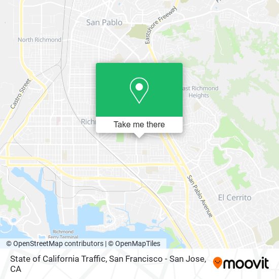 Mapa de State of California Traffic