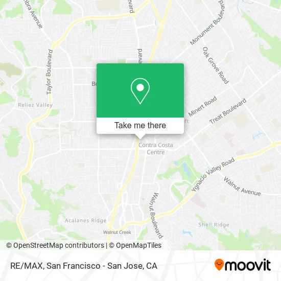RE/MAX map
