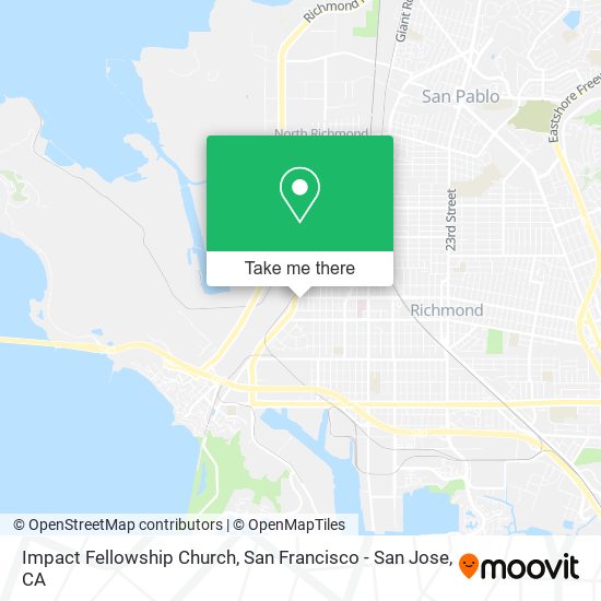 Mapa de Impact Fellowship Church
